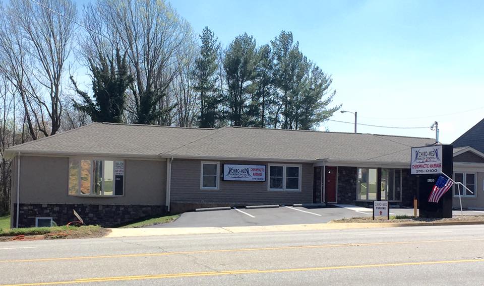 The front of Chiro-Med Health Center in Lynchburg Virginia 24502 chiropractic clinic